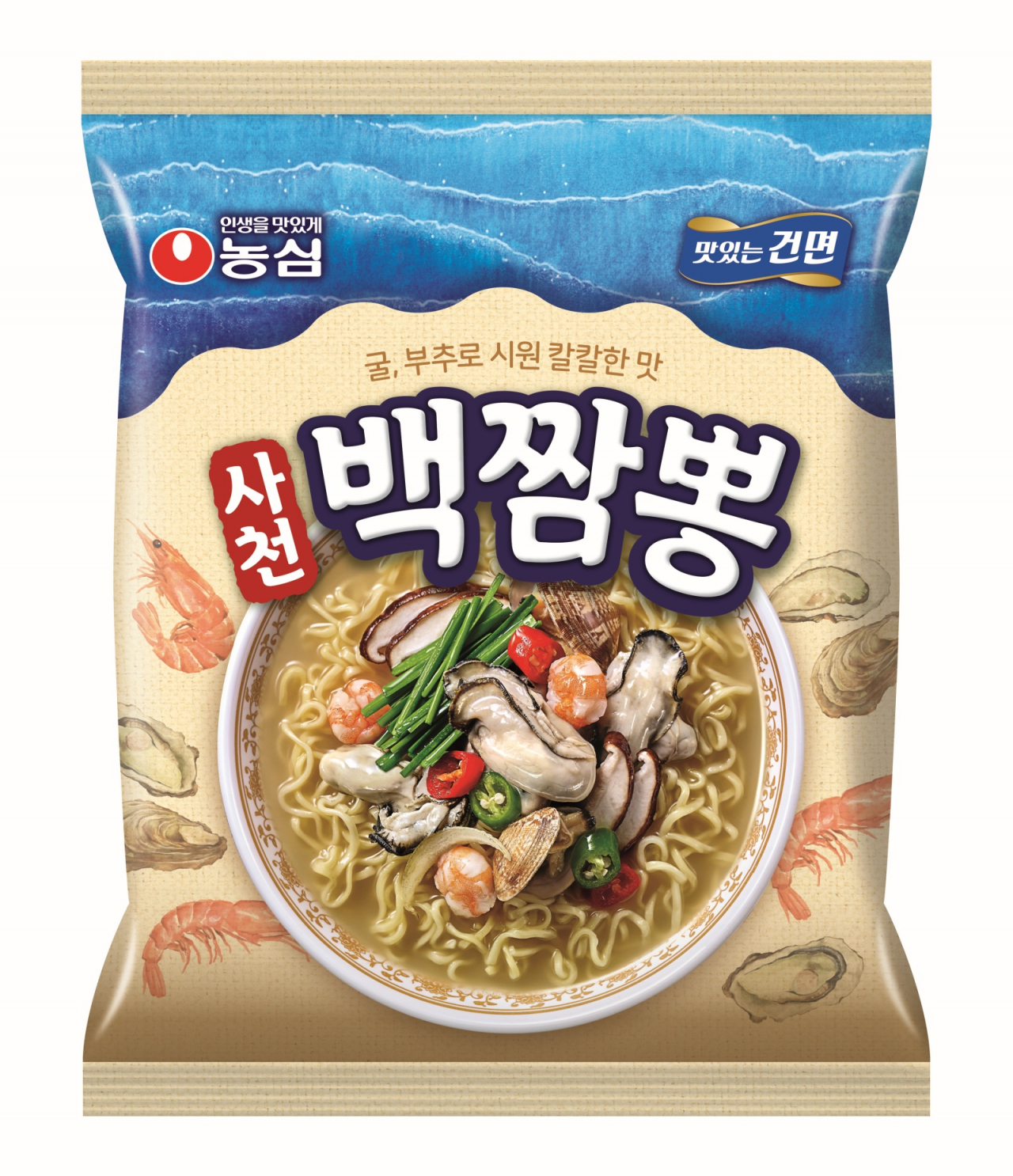농심이 중화풍 백짬뽕 맛을 살린 ‘사천백짬뽕’을 출시했다. [신주희 기자]