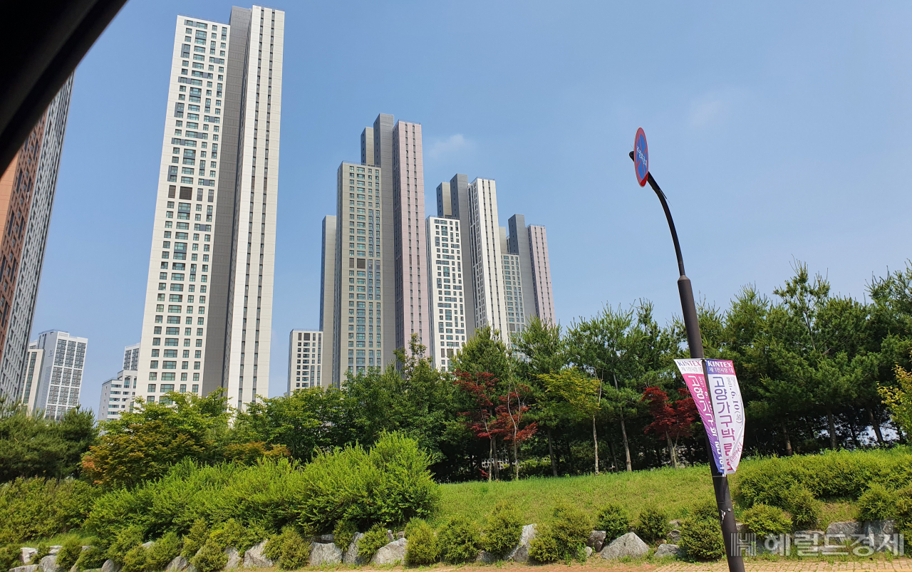 경기도 고양시 일산서구 소재 아파트단지 전경.[헤럴드경제DB]