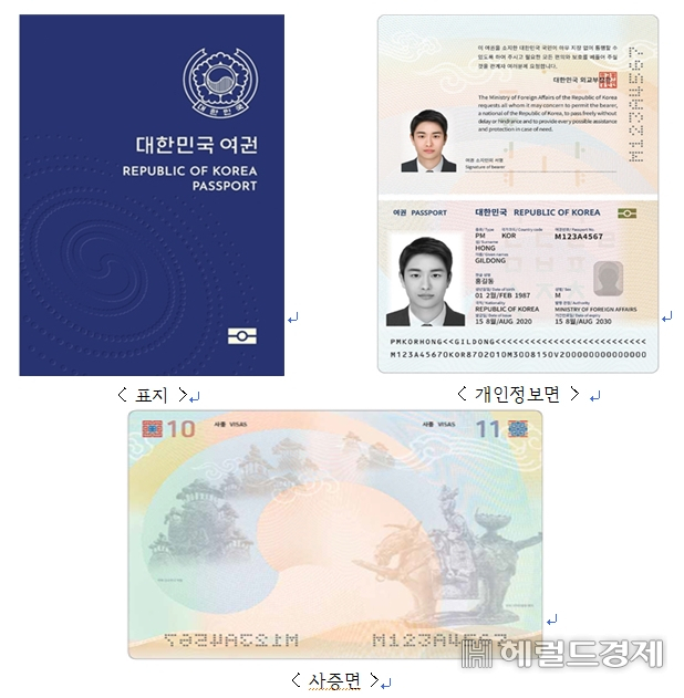 차세대 전자여권. [금천구 제공]