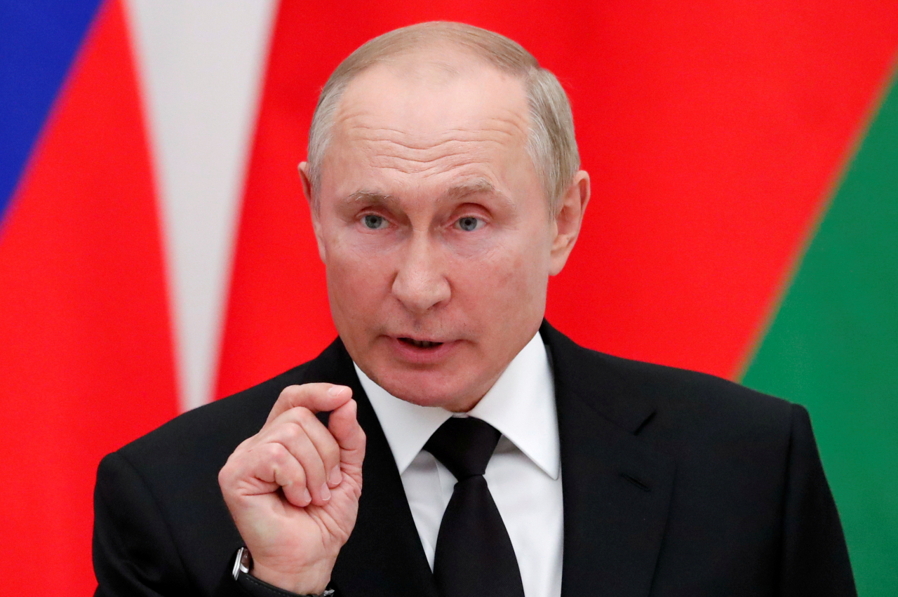블라디미르 푸틴 러시아 대통령. [로이터]