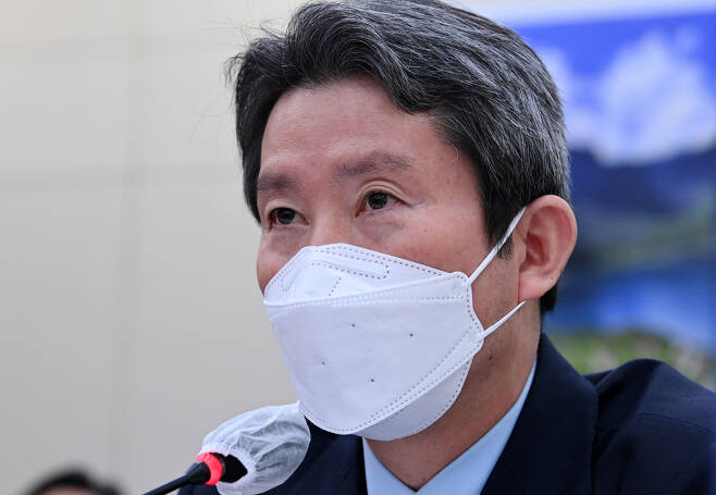 이인영 통일부 장관[연합]