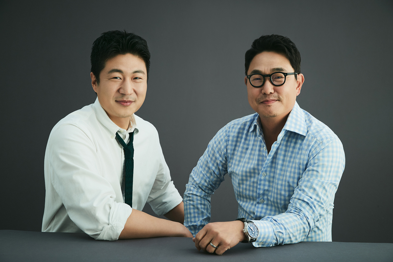 류영준(왼쪽)·여민수 카카오 공동 대표 내정자. [카카오 제공]