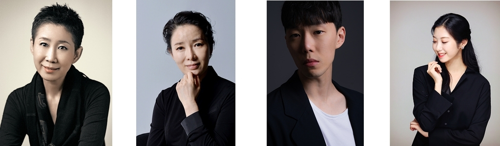 박명숙 경희대 명예교수, 김삼진 한국예술종합학교 무용원장, 윤나라 NARaRT 대표, 권미정(왼쪽부터) [한국무용협회 제공]