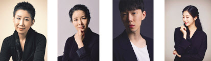 박명숙 경희대 명예교수, 김삼진 한국예술종합학교 무용원장, 윤나라 NARaRT 대표, 권미정(왼쪽부터) [한국무용협회 제공]