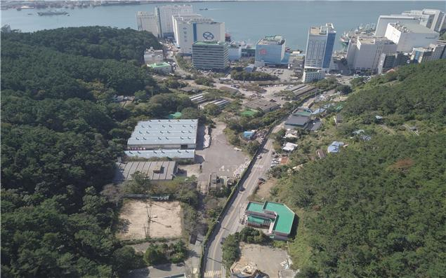 수산식품산업 클러스터 조성사업 대상지 전경 [부산시 제공]