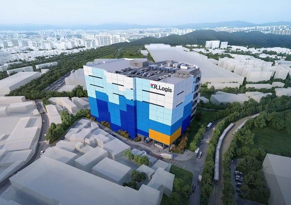 KBI건설이 수주한 케이알로지스대전복합물류센터 조감도. [KBI건설 제공]