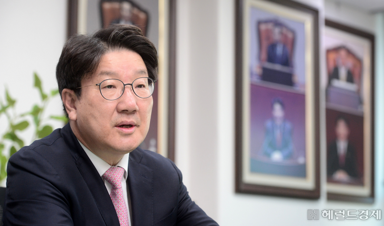 권성동 국민의힘 중앙선대위 사무총장.