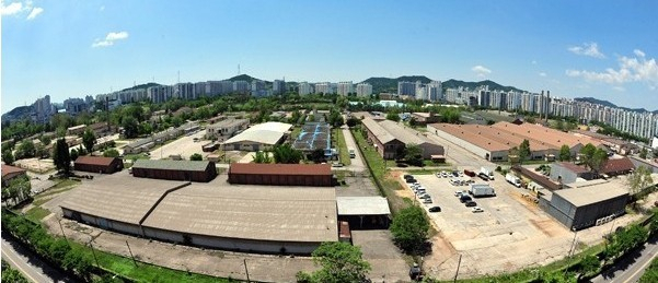 인천 부평 미군기지 ‘캠프 마켓’ 전경