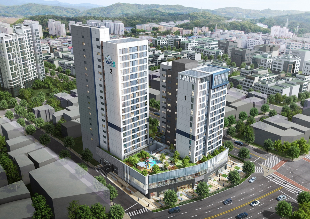 대전 두 번째 대전드림타운 ‘신탄진다가온’ 조감도