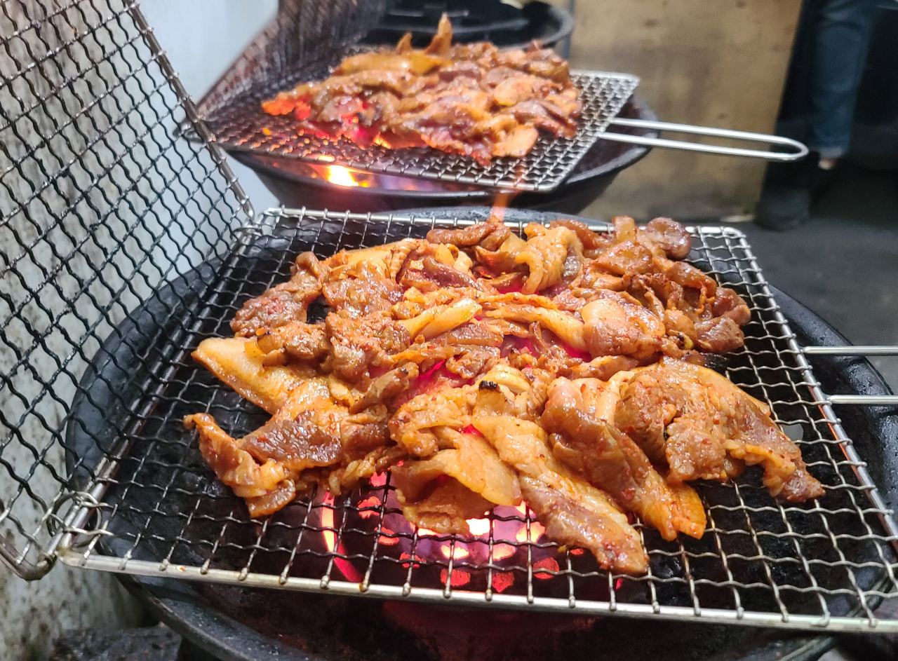 병영 돼지구이