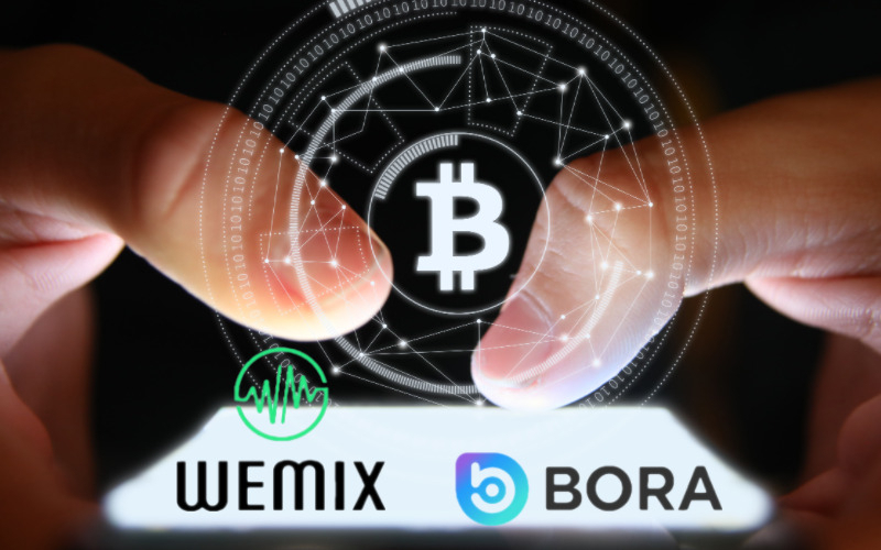 최근 국내 가상자산 시장에서는 위메이드의 가상자산 ‘위믹스(WEMIX)’와 카카오게임즈의 가상자산 ‘보라(BORA)’가 나란히 급등세를 보이고 있다. 김현일 기자.