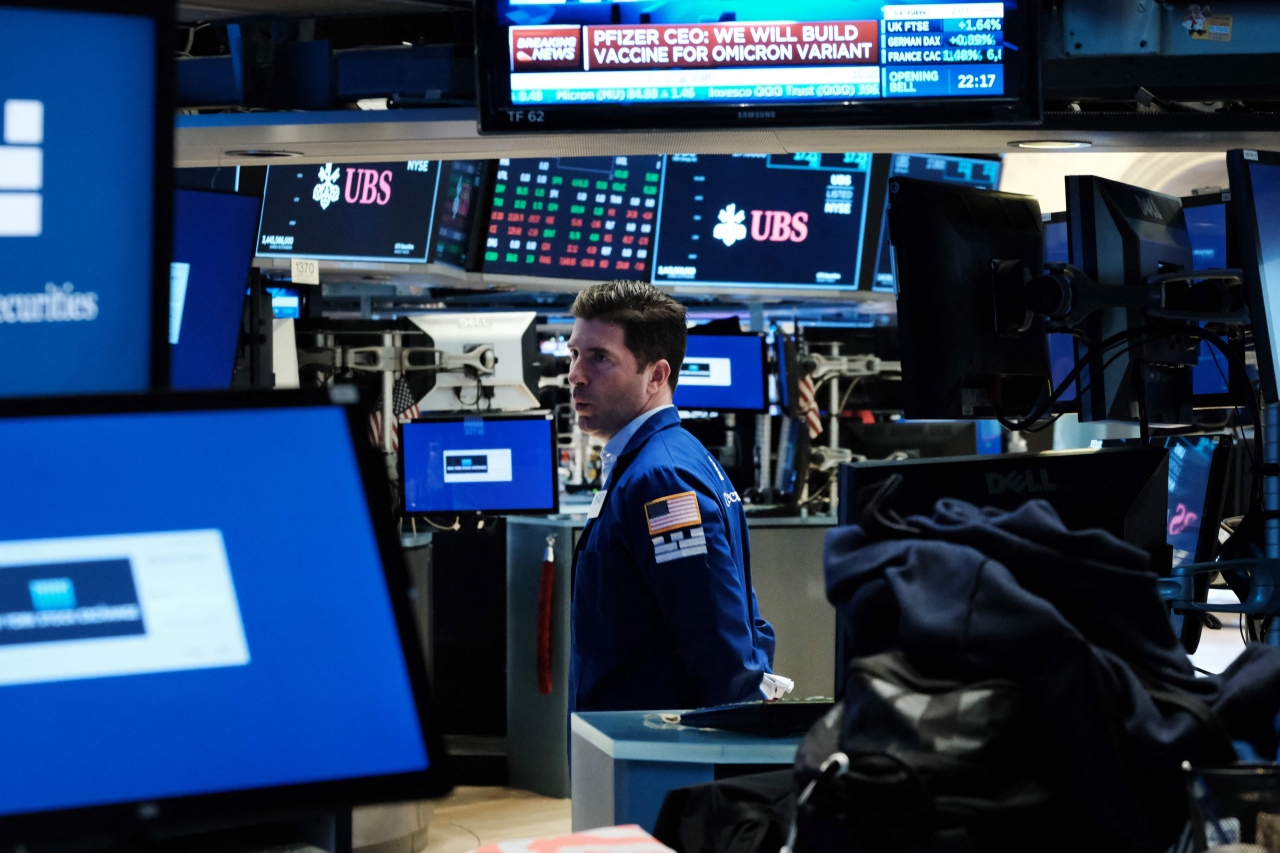 뉴욕증권거래소(NYSE). [AFP]