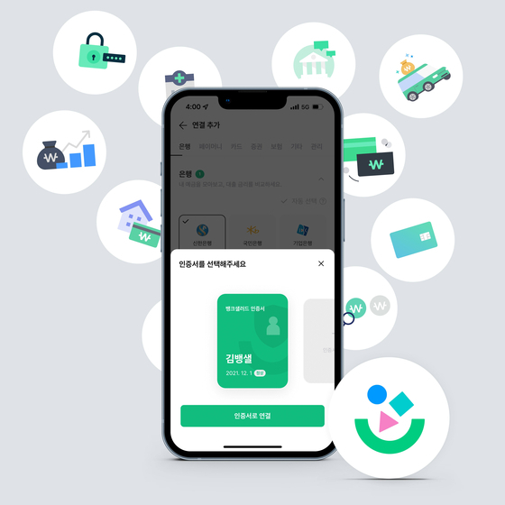 Bank Salad's advertisement for its MyData services (Bank Salad)