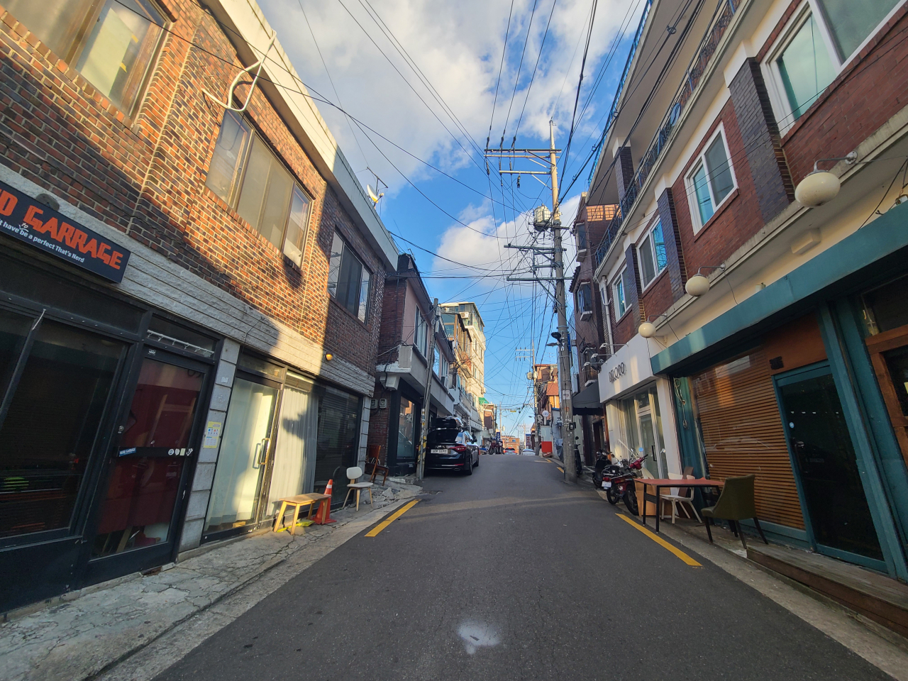 서울시 용산구 한남2구역 다세대주택들. [서영상 기자]