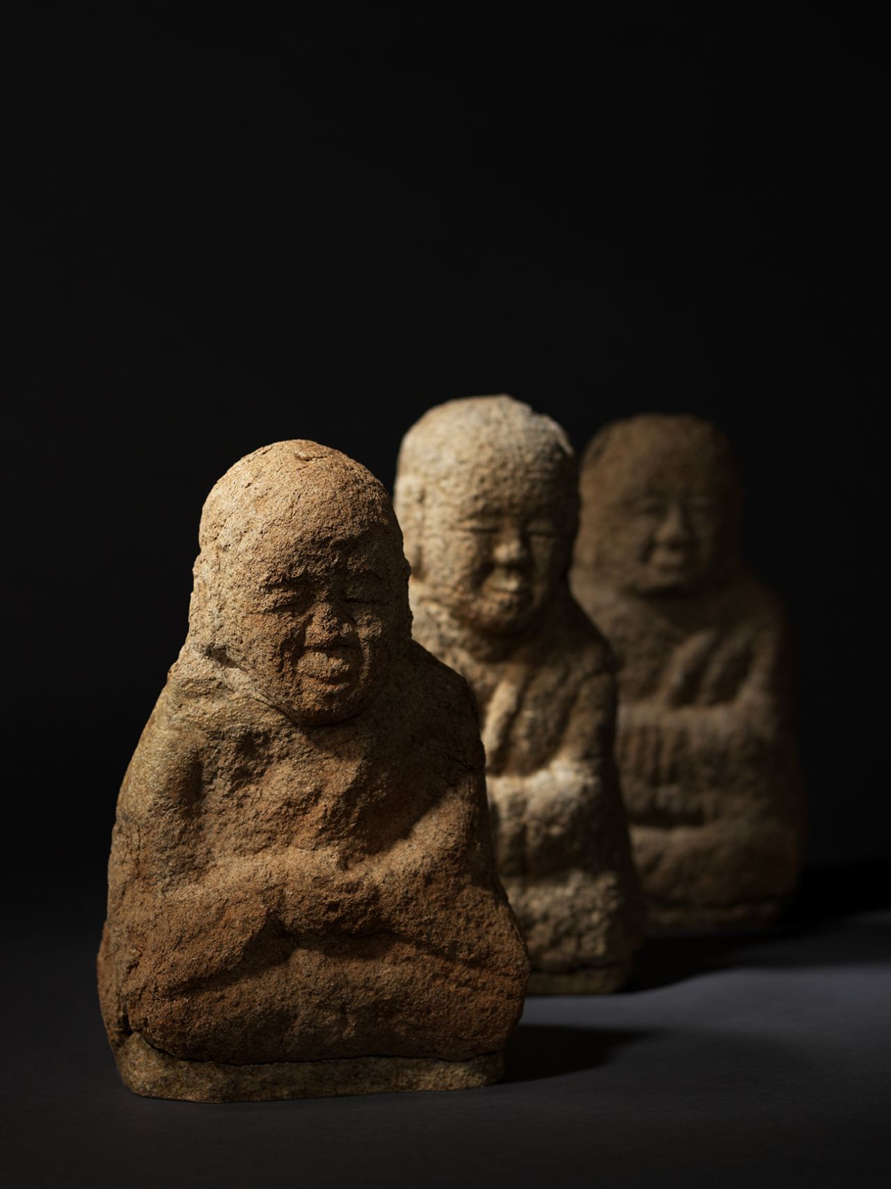 고려시대 나한 석조상 [한국국제문화교류진흥원 제공]