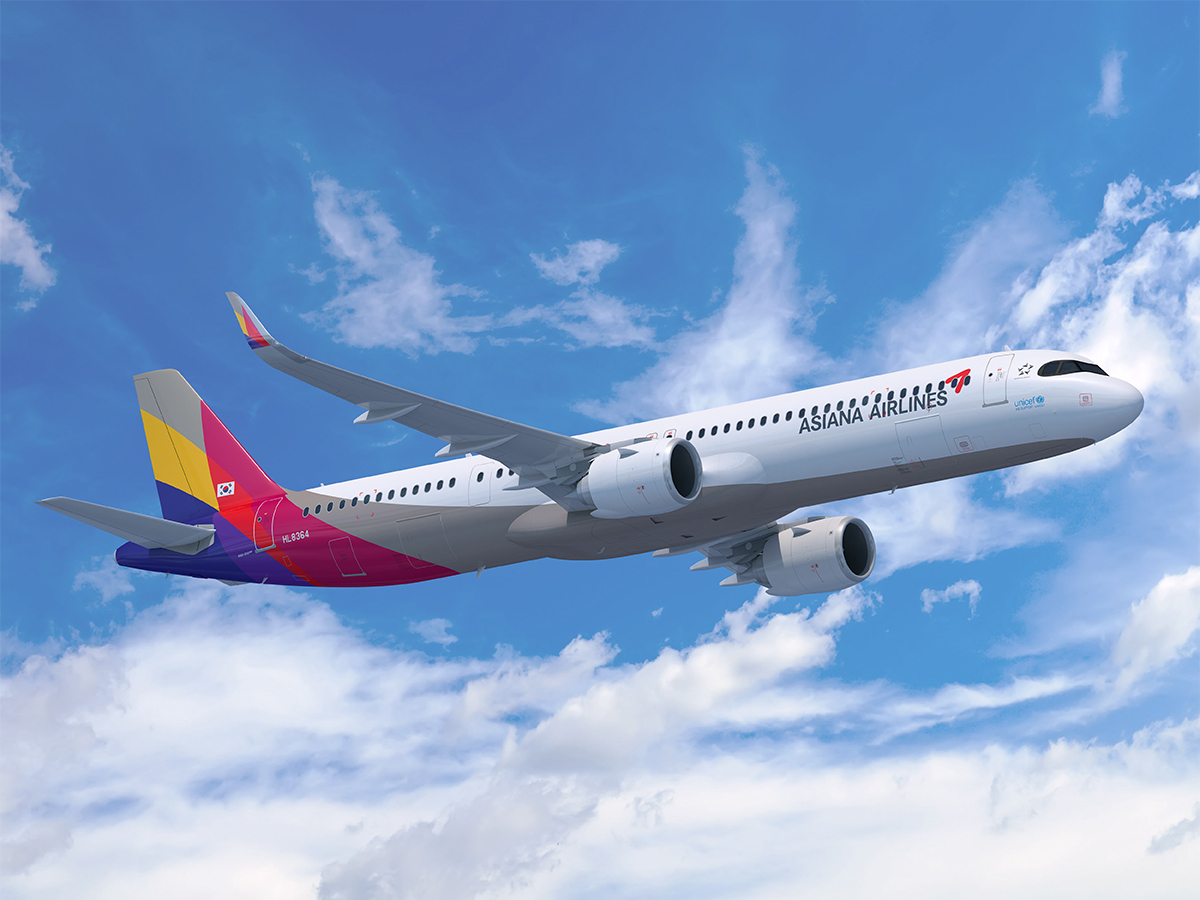 아시아나항공 항공기 A321neo. [아시아나항공 제공]
