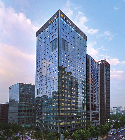 KB금융 여의도 본점 신관사진