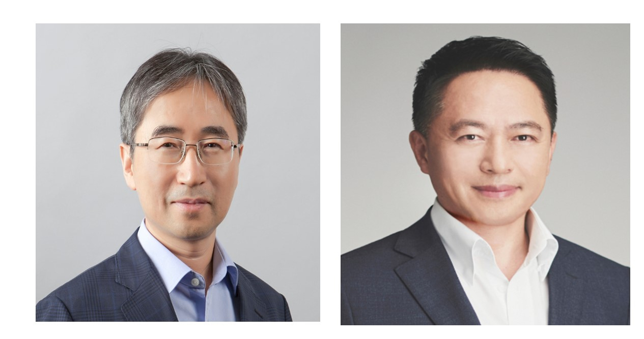 장덕현(왼쪽) 삼성전기 신임 대표이사 사장과 최윤호 신임 삼성SDI 사장. [삼성전기·삼성SDI 제공]