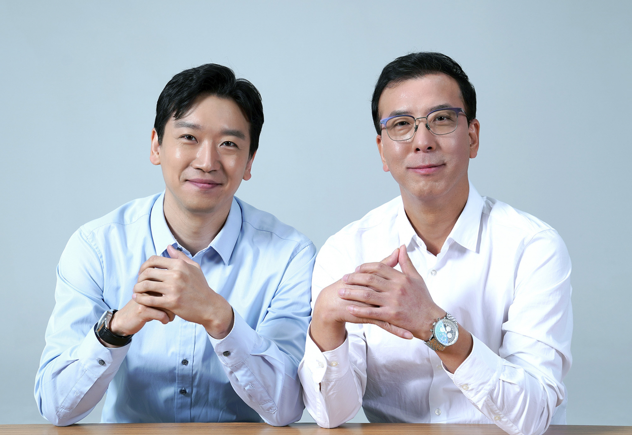 (오른쪽부터)김대홍, 이승효 카카오페이증권 공동대표 내정자. [사진=카카오페이증권]