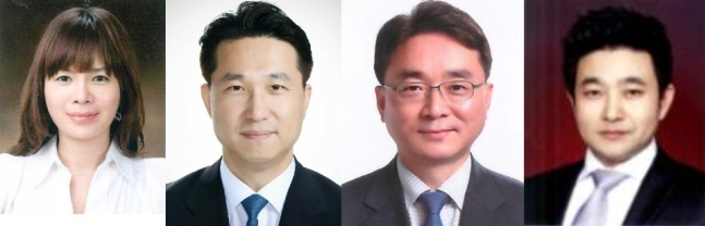 호텔신라는 9일자로 2022년 정기 임원인사를 실시했다. (왼쪽부터)김보연·김지훈·성윤기·신창하 신임 상무.[호텔신라 제공]