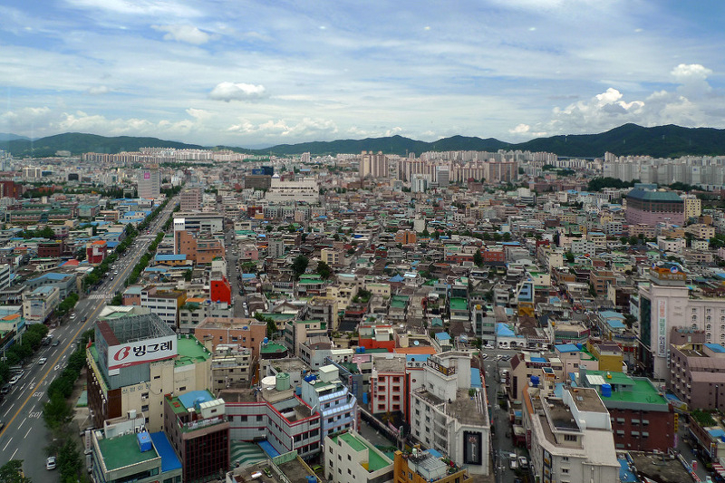 광주시내 전경