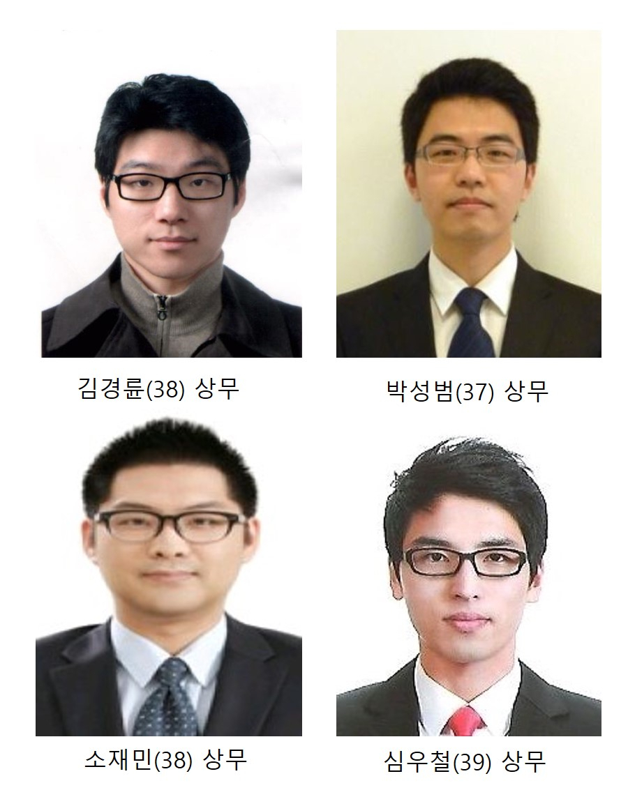 2022년 삼성전자 정기 임원인사 당시 승진된 30대 상무들[삼성전자 제공]