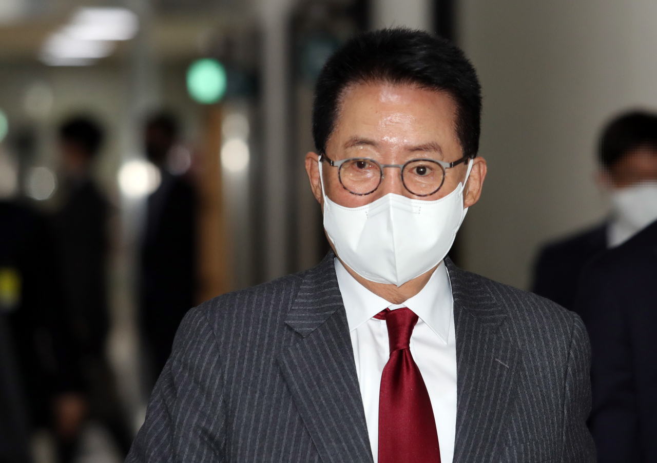 박지원 전 국가정보원장. [연합]