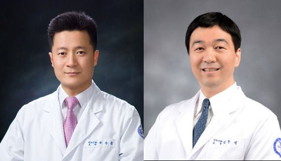 강남차병원 비뇨의학과 송승훈 교수(왼쪽), 김동석 교수 프로필