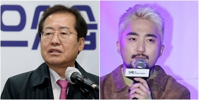 홍준표 국민의힘 의원(왼쪽)과 개그맨 유병재. [연합(왼쪽),헤럴드POP(오른쪽)]