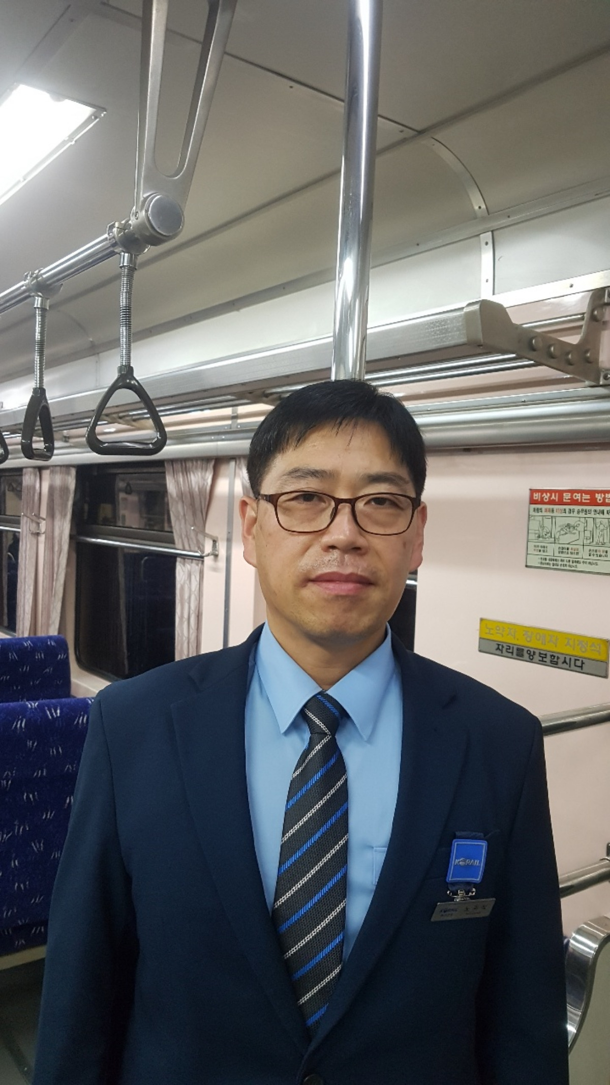 응급환자를 심폐소생술로 살려낸 한국철도공사 노귀식 여객전무