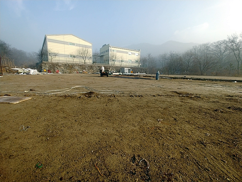 파주시 검단동 옛 육견 경매장&hellip;농지 내 불법 건축물 등이 철거되고 원상복구됐다