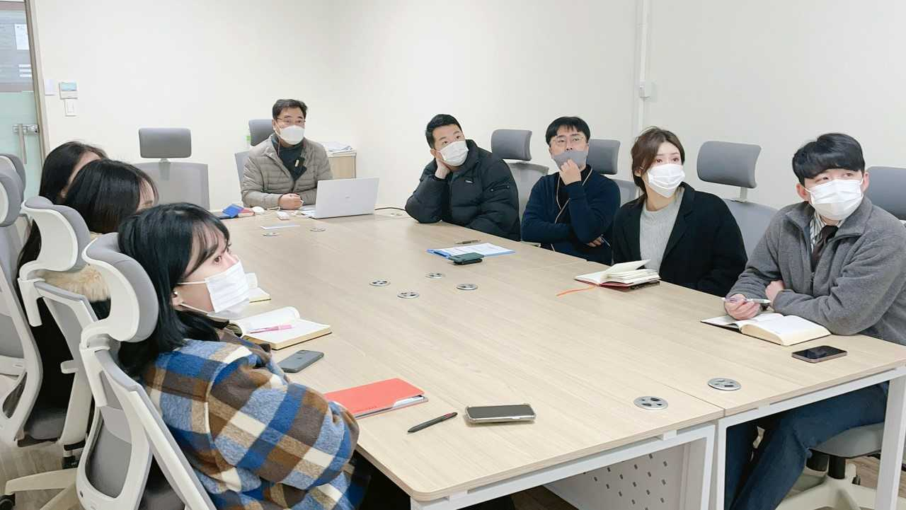 호남대학교 지역혁신플랫폼사업단(단장 정제평)은 20일 창조관 2층 RIP사업단 회의실에서 제11차 사업추진회의를 가졌다.