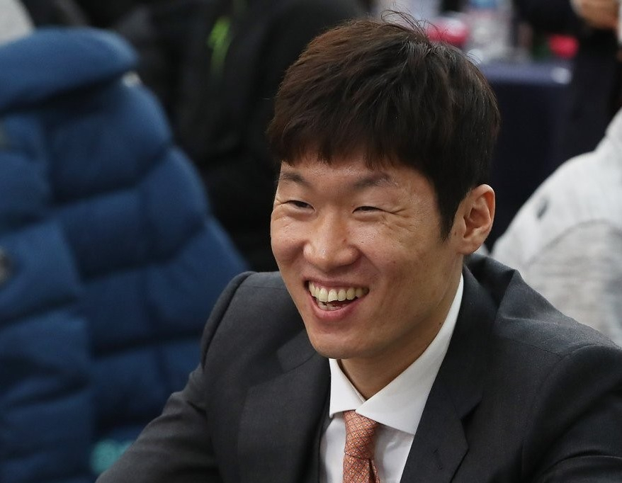 지도자 과정을 밟는 박지성. [연합]