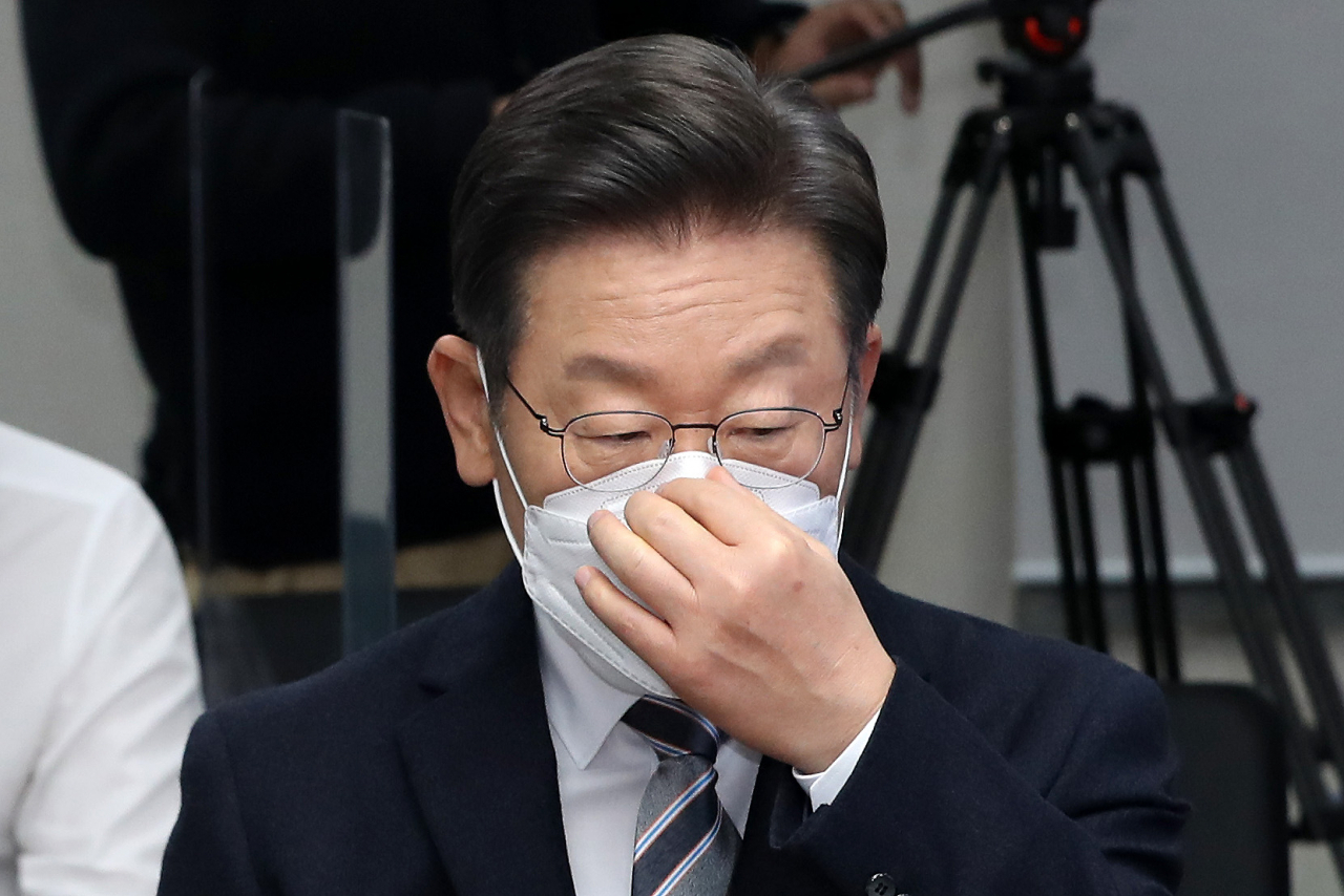이재명 더불어민주당 대선후보 [연합]