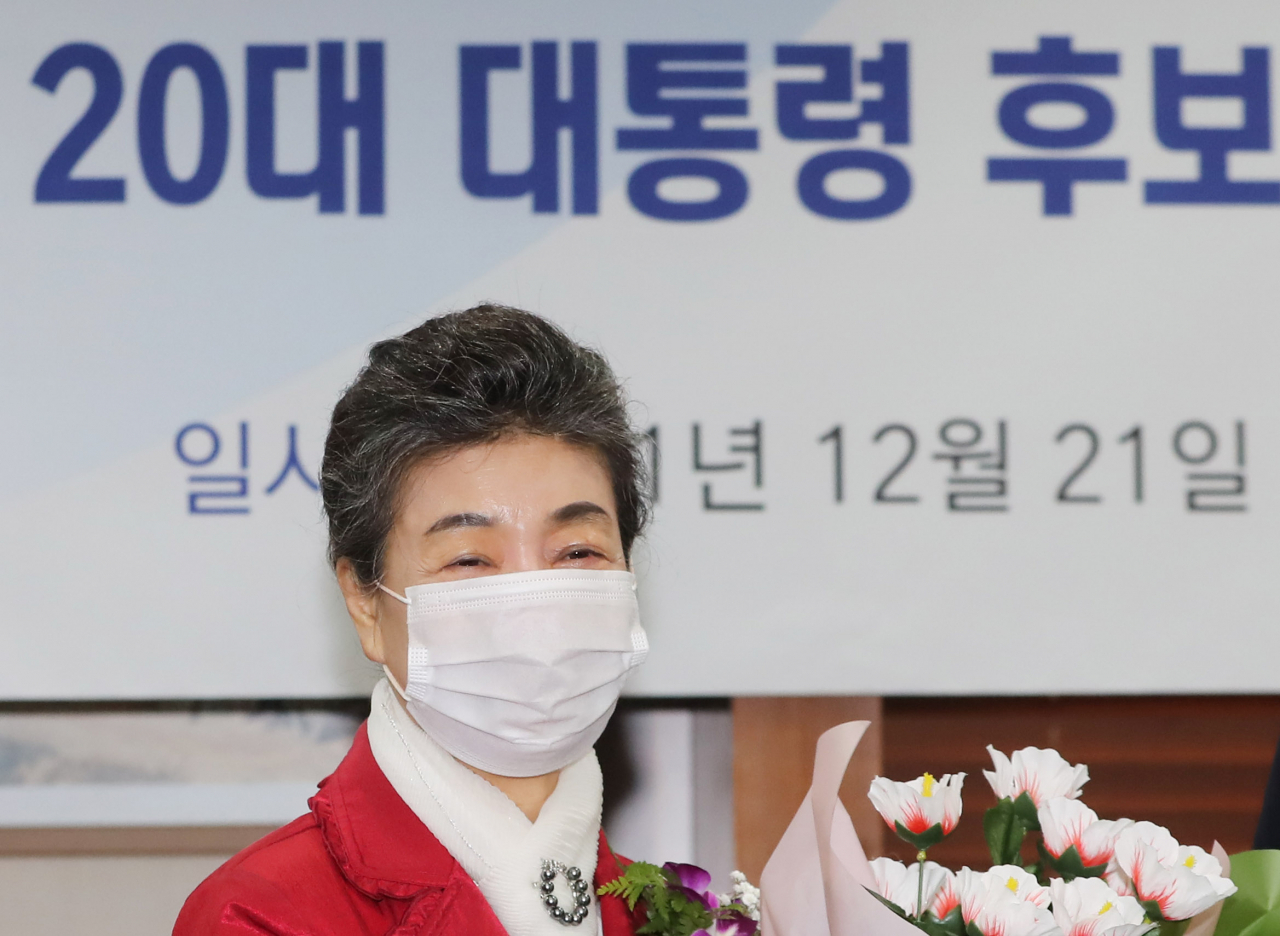 박근령 전 육영재단 이사장. [연합]