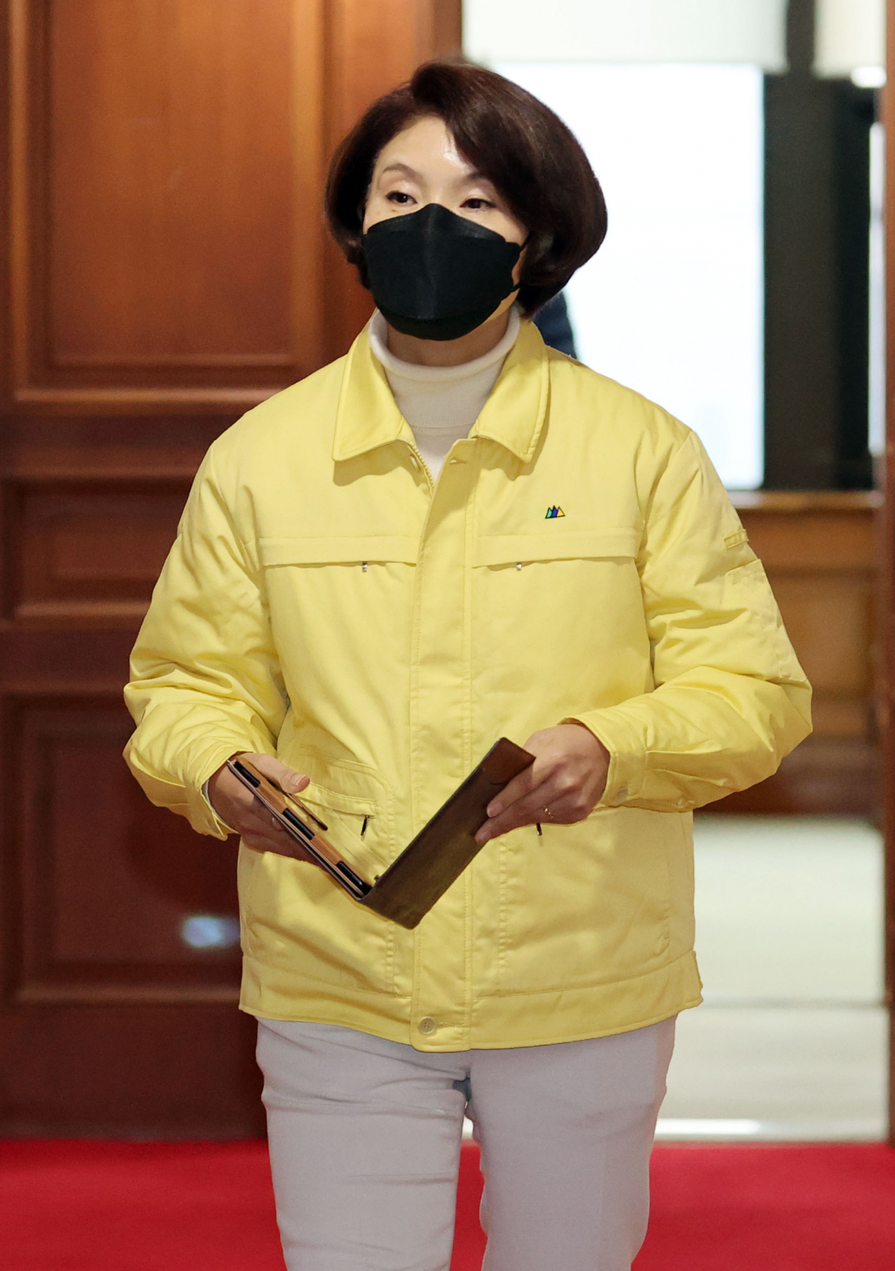 한정애 환경부 장관. [연합]