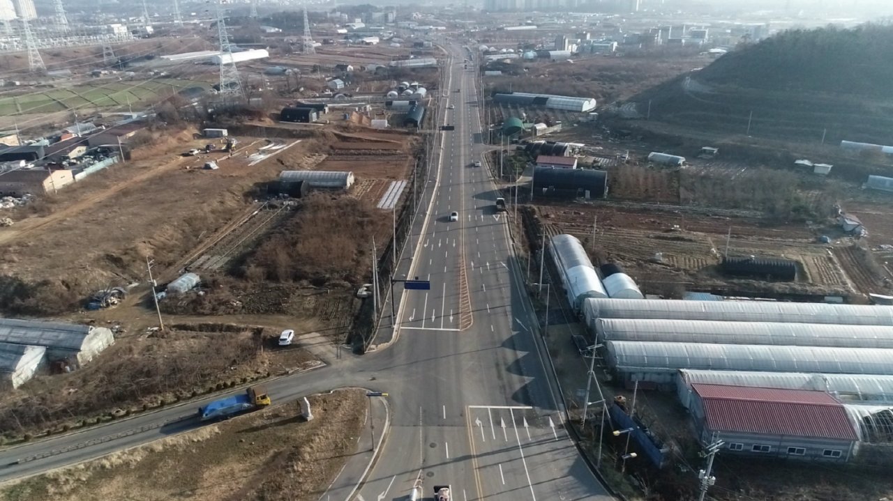 봉화로 확장공사