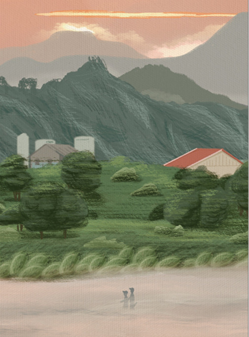 버스정류장에 걸리는 ‘춘천을 낚다’