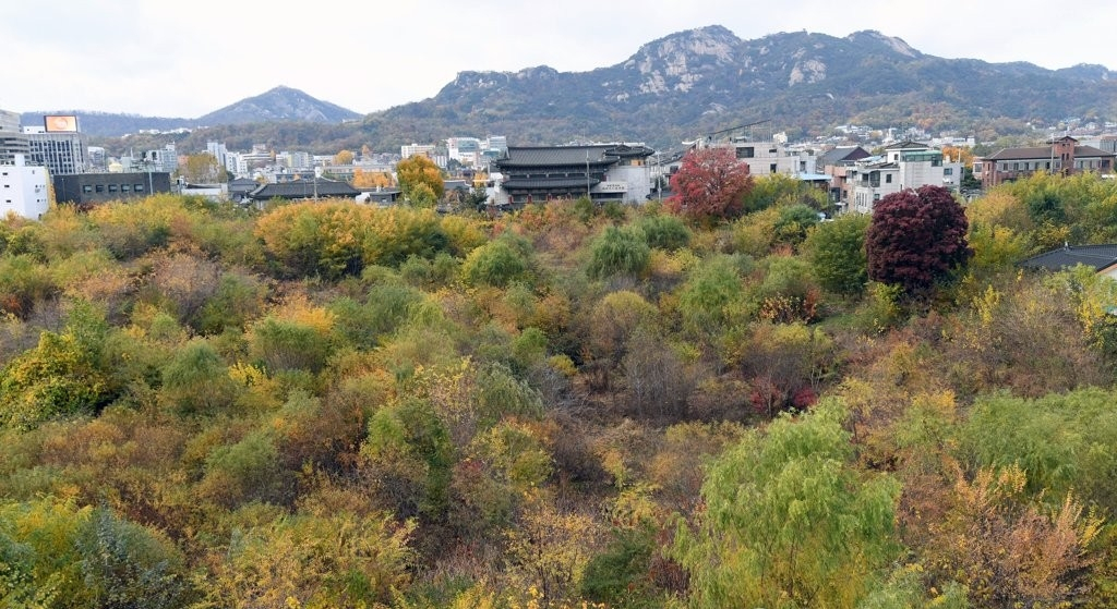 대한항공이 23일 한국토지주택공사에 매각한다고 공시한 서울 종로구 송현동 부지 [연합]