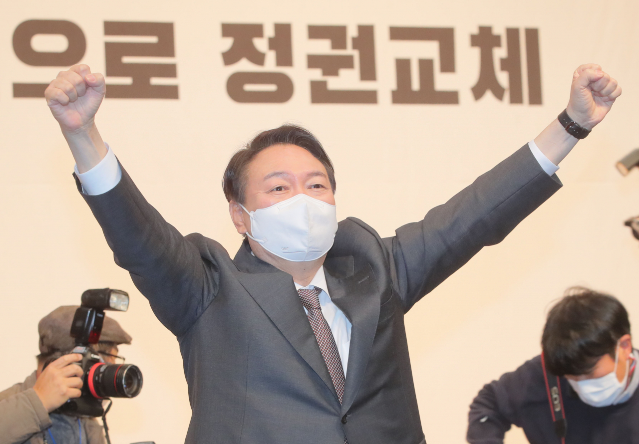 윤석열 국민의힘 대선후보. [연합]