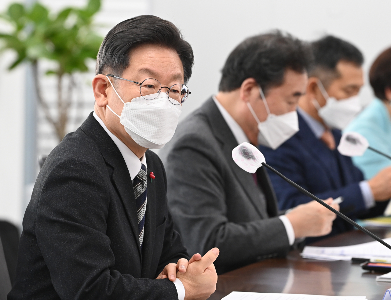 이재명 더불어민주당 대선후보. [연합]