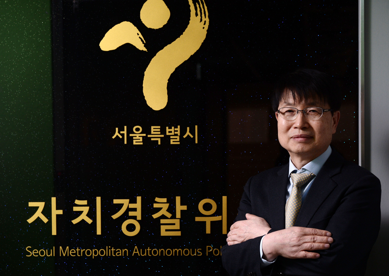 김학배 서울시 자치경찰위원장. 박해묵 기자