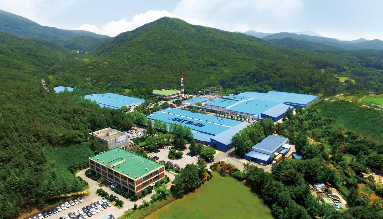 SNT모티브부산본사전경. [snt 제공]