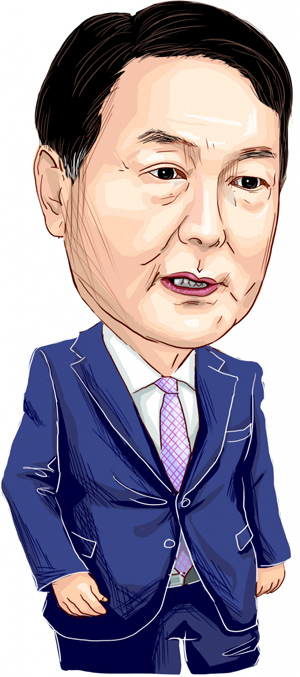 윤석열 국민의힘 후보 일러스트:박지영