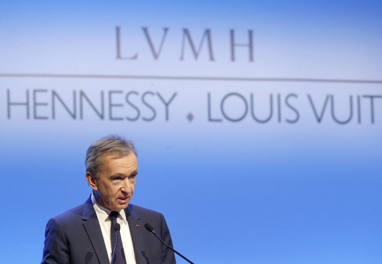 베르나르 아르노 루이뷔통모에헤네시(LVMH) 회장 [AP]