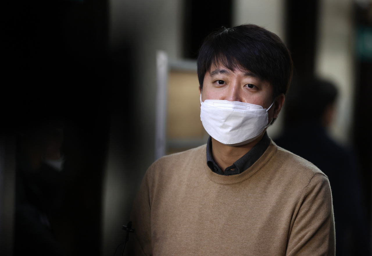 이준석 국민의힘 대표. [이상섭 기자]