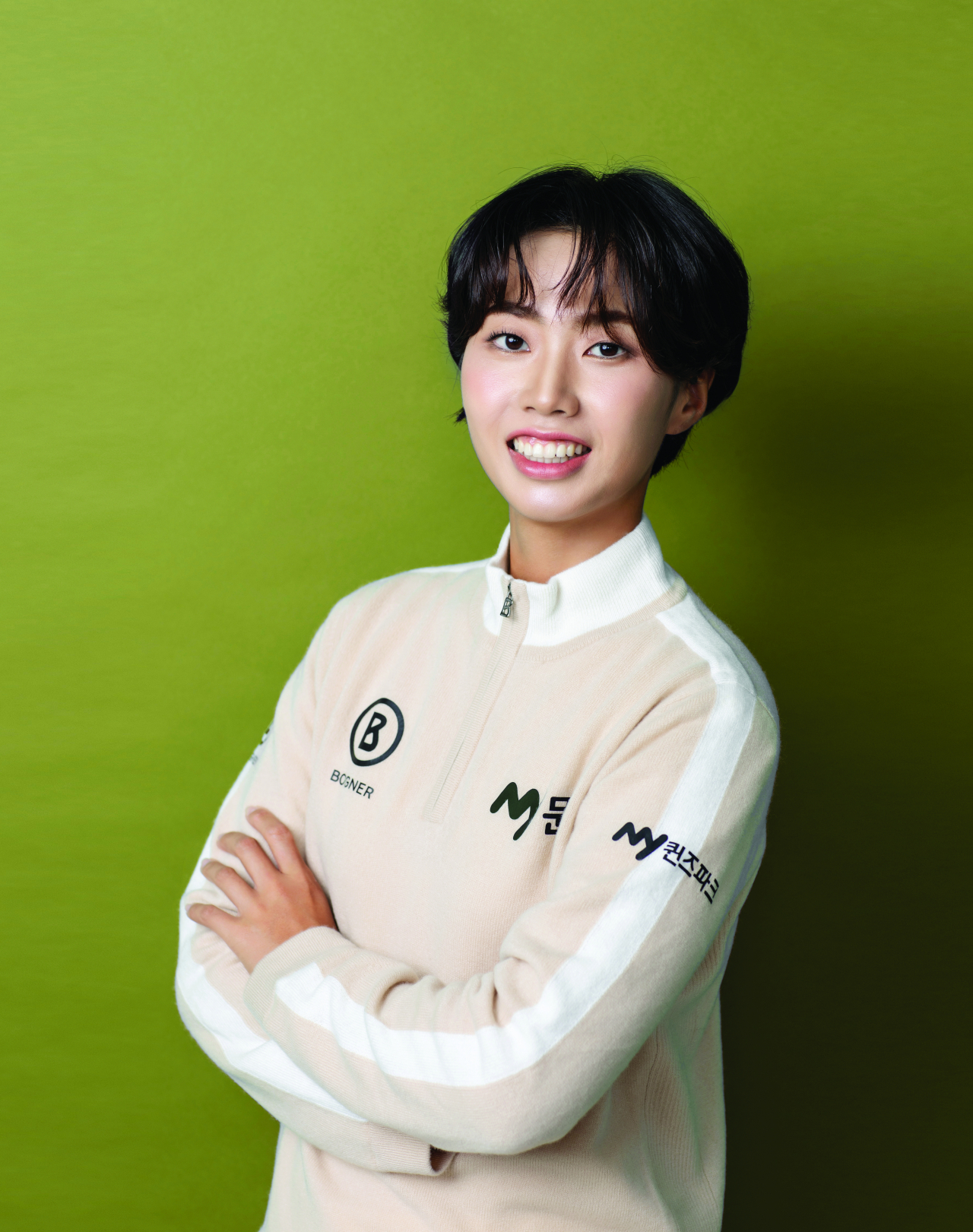 안나린이 LPGA 투어 정식 데뷔를 앞두고 가진 인터뷰에서 최대한 빨리 적응해 신인왕에 도전하겠다는 다부진 포부를 밝혔다. [KLPGA 제공]