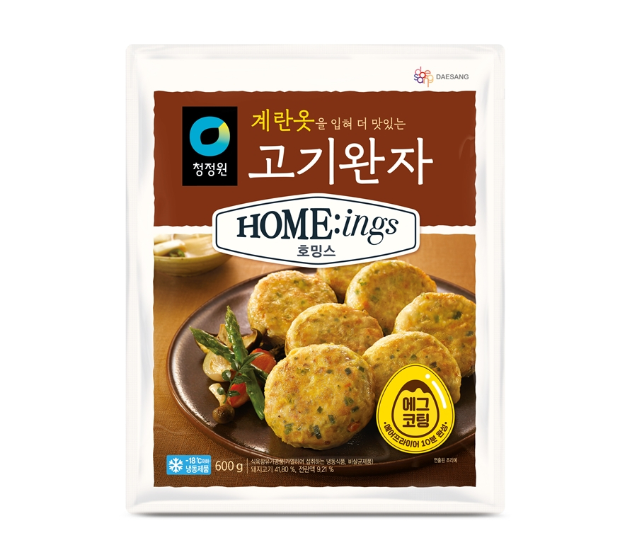 대상 청정원 간편식 브랜드 ‘호밍스’가 ‘계란옷을 입혀 더 맛있는 고기완자’를 새롭게 선보였다.