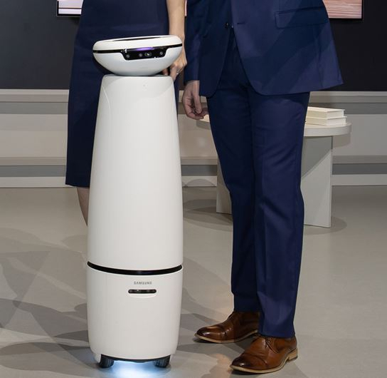 삼성전자가 미국 라스베이거스에서 열리는 ‘CES 2022’에서 라이프 컴패니언 로봇인 ‘삼성 봇 아이(Samsung Bot i)’를 최초로 선보인다. [사진=삼성전자]