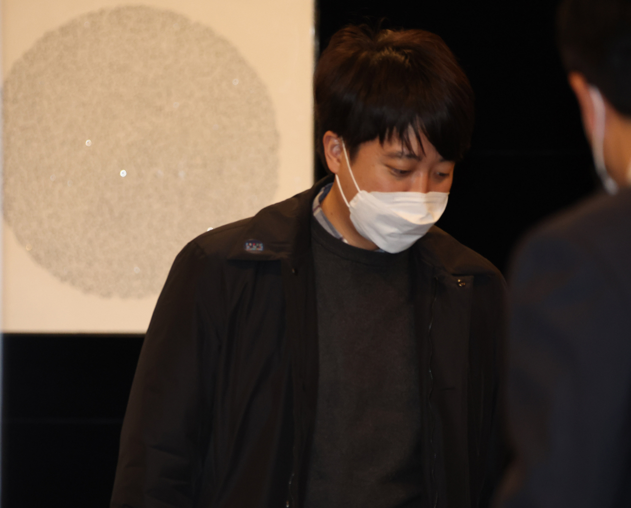 이준석 국민의힘 대표가 4일 오후 서울 중구 상의회관에서 열리는 2022년도 경제계 신년 인사회에 참석하고 있다. [국회사진기자단]